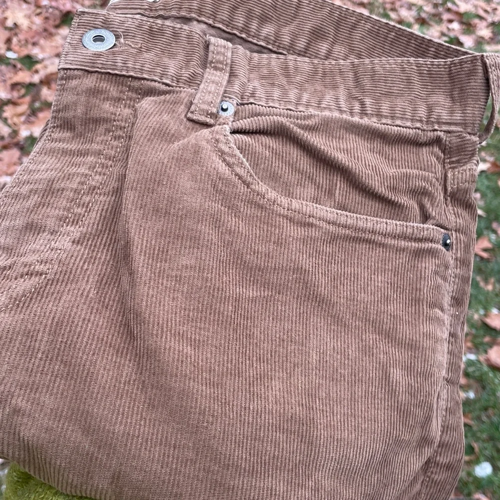 J. Crew Brown Corduroy Pants Straight Leg